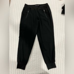 Healing hands black scrub pants XS petite